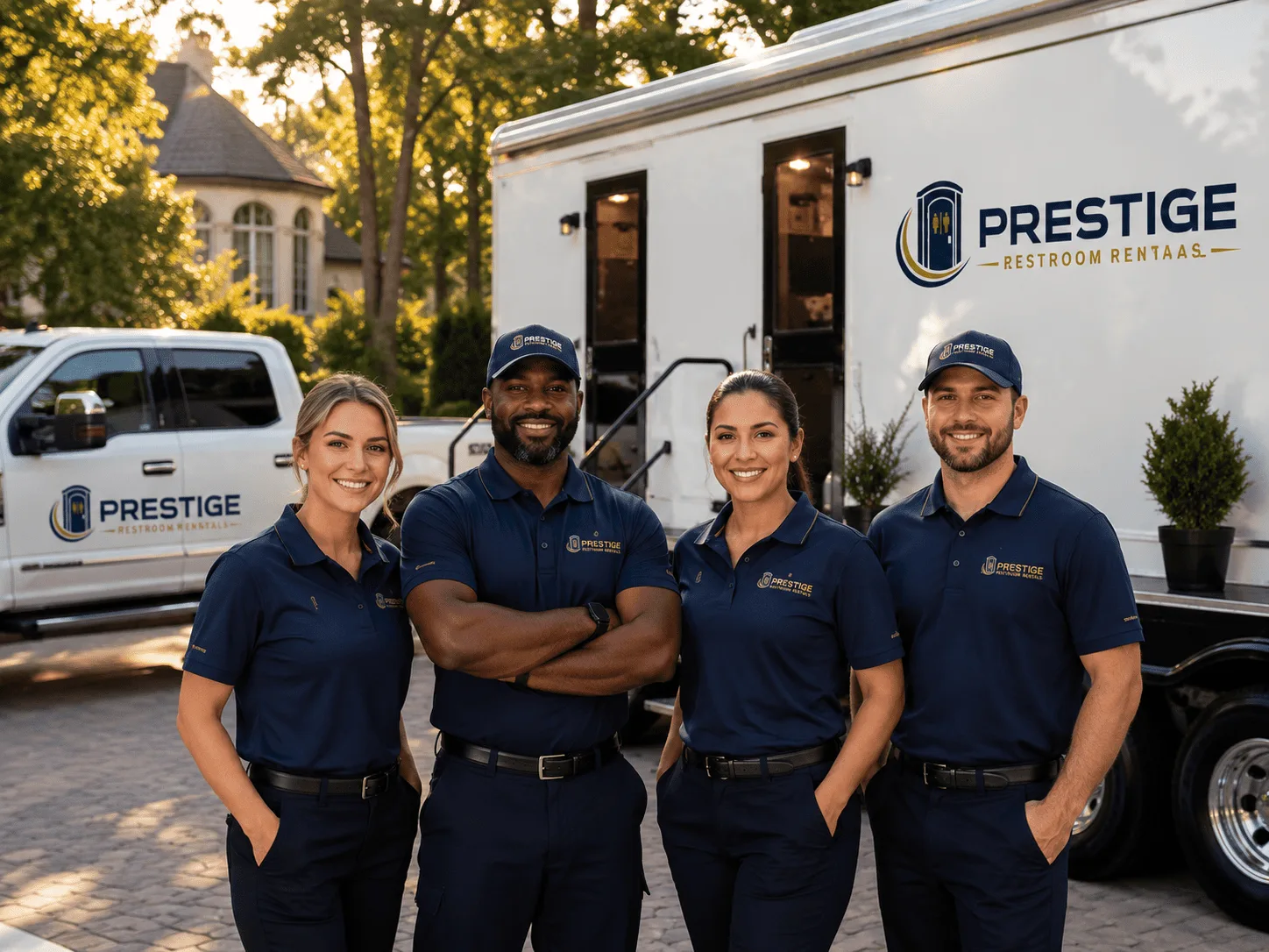 Trusted Luxury Portable Restrooms company in Arbela, MO